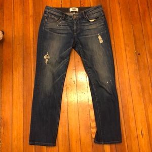 Paige denim, cropped jean